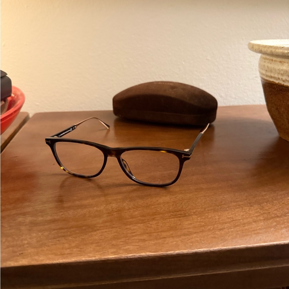 Tom Ford Brown Eyeglasses for Men